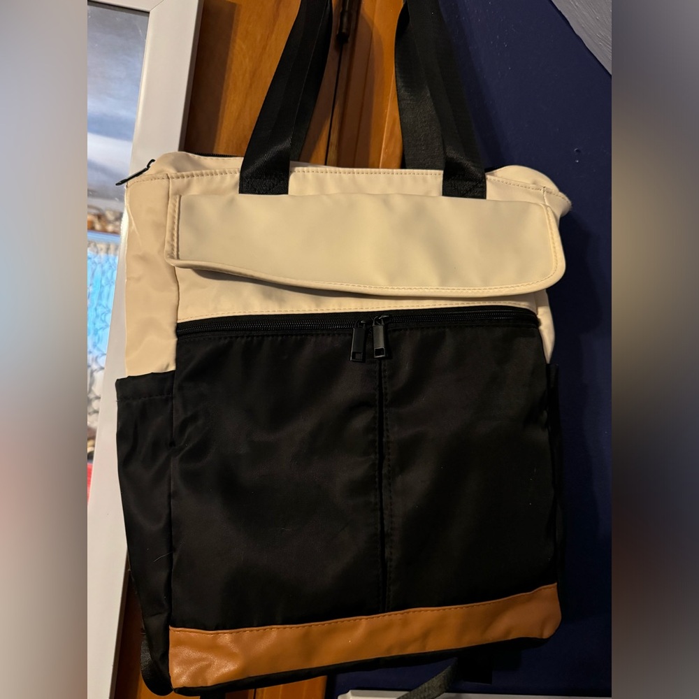 Neutral tone backpack
